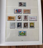 Bund BRD Jahrgänge 1980 - 1991 postfrisch komplett in Lindner Vordruckalbum blau