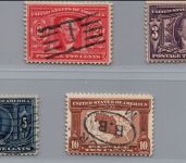 USA Michel Nummer 154 - 158 gestempelt