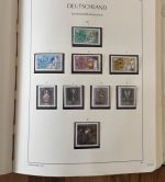 Bund BRD Jahrgänge 1982 - 1996 postfrisch + gestempelt in Klemmbinder