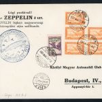 Zeppelin Brief Budapest Ungarn 1927
