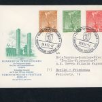 Berlin FDC Michel Nummer 88 - 90 Berlin Sonderstempel