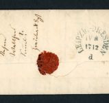 Sachsen Einzelfrankatur Mi.Nr. 4I Vollgitterstempel Hohnstein nach Meissen 1853