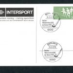 Berlin Michel Nummer 571 Autogrammkarte Hockey Weltmeisterschaft der Damen 1976