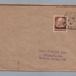 Dt. Besatzung Lothringen Einzelfrankatur Moselle n. Didenhofen