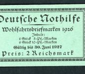 Deutsches Reich Markenheftchen 23.1 postfrisch vollständig