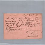 Brief - Privat Stadtpost - Berlin Packetfahrt Karte - gelaufen 1895