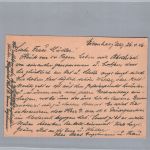 Alliierte Besetzung Schwärzung - Eisenharz nach Vaihingen 1946