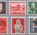 Berlin Michel-Nr. 115 - 120 postfrisch