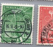 Berlin Michel Nummer 88 - 90 gestempelt