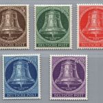 Berlin Michel Nummer 101 - 105 postfrisch