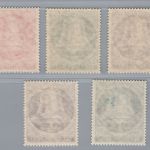 Berlin Michel Nummer 101 - 105 postfrisch