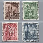 Berlin Michel Nummer 106 - 109 gestempelt
