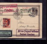 Österreich Flugpost 1928 - Wien Tagung nach Konstanz