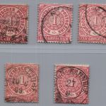 Norddeutscher Bund Michel-Nr. 16 LOT gestempelt