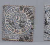 Norddeutscher Bund Michel-Nr. 17 LOT gestempelt