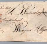 Bayern Einschreiben vom Auslande über Bahnpost von Ludberg Ungarn 1878