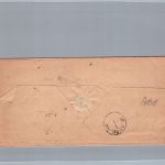 Norddeutscher Bund Einzelfrankatur Dienstsache Rheinsburg nach Neuruppin 1870