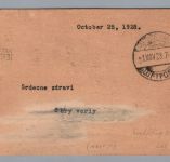 Zeppelin Beleg USA First Flight Airmail 1928 - New York nach Prag