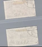 Saarland Michel Nummer 262 + 263 gestempelt + geprüft