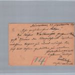 Ganzsache Bayern München nach Darmstadt 1917