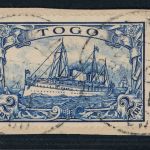 Deutsche Kolonien Togo Michel Nummer 17 gestempelt