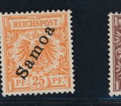 Deutsche Kolonien Samoa Michel Nummer 2 + 5 + 6 ungebraucht Falz