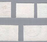 Schweiz Michel-Nr. 450 - 454 gestempelt