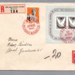 Schweiz Block Nummer 12 FDC Ersttagsbrief