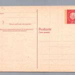 Bund Heuss Ganzsachen Postkarte P56 ungebraucht