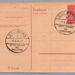 Bund Ganzsache PSo 2 - Eröffnung des dt. Bundestag Bonn 1949