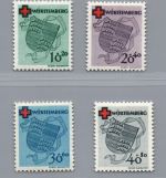 Franz. Zone Württemberg Michel Nummer 40 A - 43 A postfrisch
