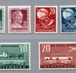 Franz. Zone Württemberg Michel Nummer 47 - 52 postfrisch