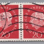 Berlin Michel Nummer 184 waagerechte Paar gestempelt