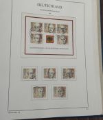 Bund BRD Jahrgänge 1955 - 1982 gestempelt Leuchtturm Vordruckalbum