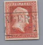 Preussen Michel-Nr. 1 gestempelt