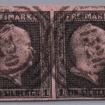 Preussen Michel-Nr. 2 2er-Block gestempelt geprüft