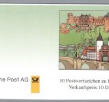 Bund Markenheftchen Nr. 33 PLV I ( MH33 ) Plattenfehler I postfrisch