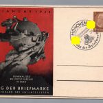 Ganzsache Dt. Reich - Tag der Briefmarke 1938 , Sonderstempel München