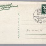 Ganzsache Dt. Reich - P276 Karneval Köln mit Sonderstempel Köln