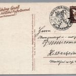 Ganzsache Dt. Reich - P277 Karneval Köln Sonderstempel Münster