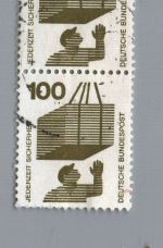 Bund Michel Nummer 702 ARb gestempelt