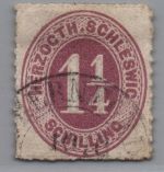 Schleswig Holstein Michel-Nr. 22 gestempelt