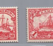 Deutsche Kolonien Kamerun Lot aus Michel Nummer 20 / 24 postfrisch