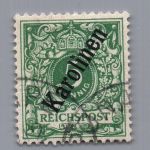 Karolinen Michel Nummer 2II gestempelt geprüft