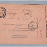 Österreich MiFr Paketkarte Wien nach Konstantinopel 1916