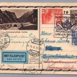 Österreich Flugpost Wien - Philatelistentag Linz SST 1935
