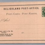 Helgoland Ganzsachen mit Antwortkarte ungebraucht