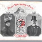 Ganzsache Zur Erinnerung Hochzeit Württemberg 1886 - 1911