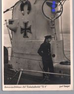 Ansichtskarte WK II - Marine Kommandoturm - U Boot U 9 - 1937