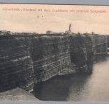 Ansichtskarte Helgoland - Südwestküste Oberland mit Leuchtturm 1909